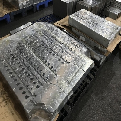 Eloksal Yüzey İşlemli Plastik Kalıp Tabanı 1.2083/P80/D2/H13